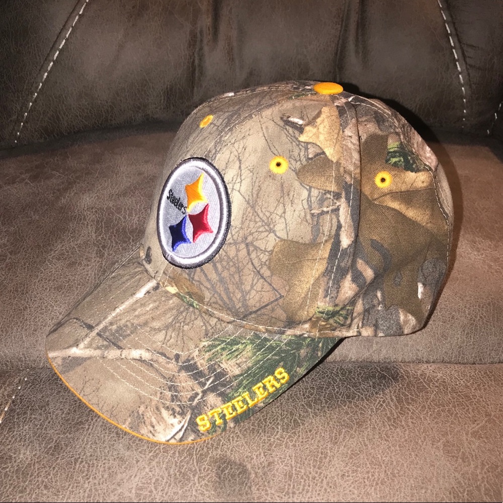 Pittsburgh Steelers camo hat - Picture 2 of 7